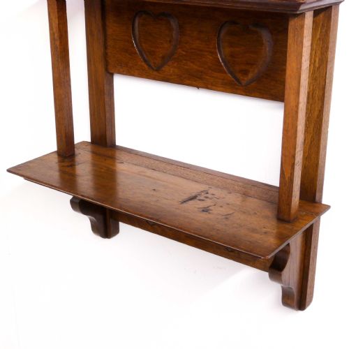 ARTS CRAFTS OAK SHELF - ADDITIONAL PHOTO 4