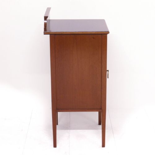 EDWARDIAN MAHOGANY BEDSIDE CABINET - ADDITIONAL PHOTO 7