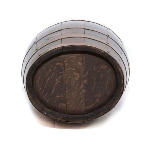 VICTORIAN OAK RUM BARREL - ADDITIONAL PHOTO 3
