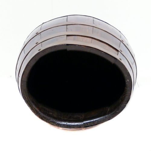 VICTORIAN OAK RUM BARREL - ADDITIONAL PHOTO 6