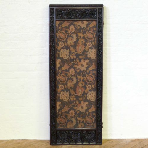 VICTORIAN OAK FRAMED TAPESTRY SCREEN - ADDITIONAL PHOTO 8