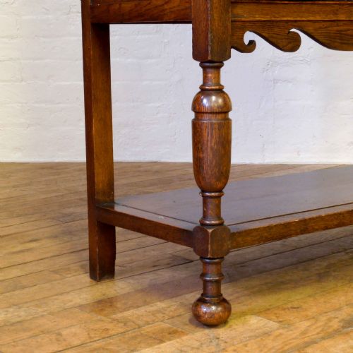 VICTORIAN OAK DRESSER - ADDITIONAL PHOTO 4