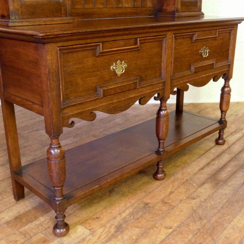 VICTORIAN OAK DRESSER - ADDITIONAL PHOTO 5