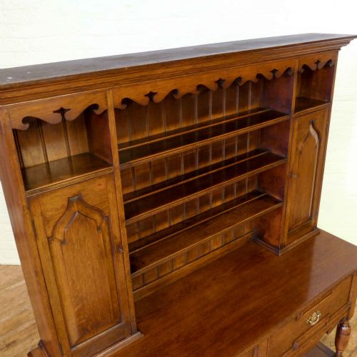 VICTORIAN OAK DRESSER - ADDITIONAL PHOTO 6