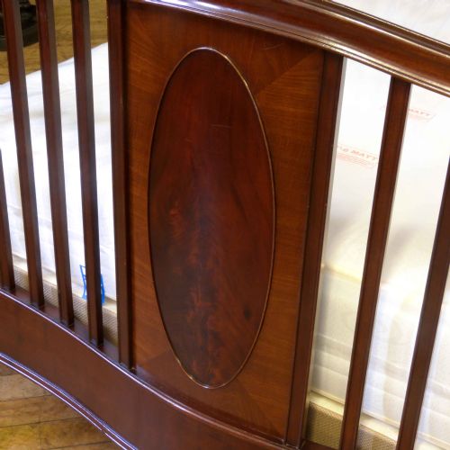 EDWARDIAN MAHOGANY BEDSTEAD - ADDITIONAL PHOTO 2
