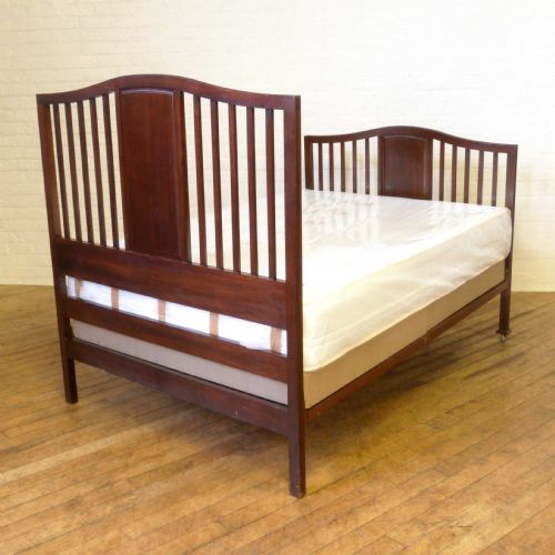 EDWARDIAN MAHOGANY BEDSTEAD - ADDITIONAL PHOTO 5