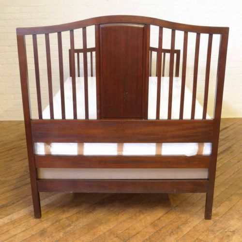 EDWARDIAN MAHOGANY BEDSTEAD - ADDITIONAL PHOTO 6