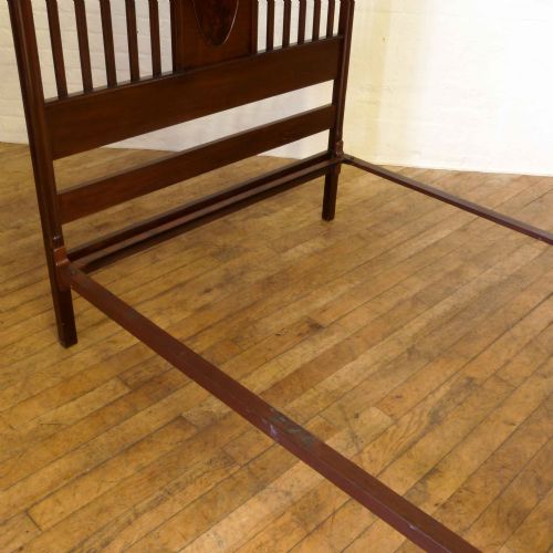 EDWARDIAN MAHOGANY BEDSTEAD - ADDITIONAL PHOTO 8