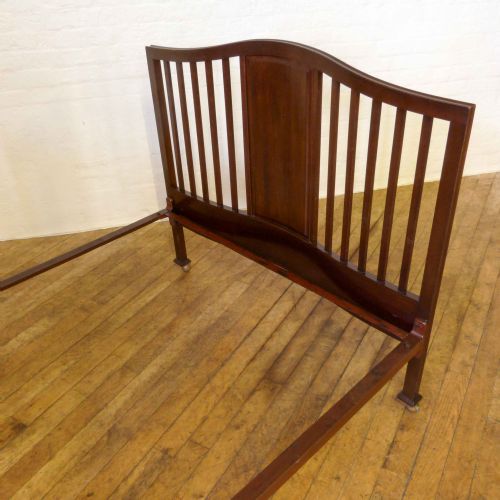 EDWARDIAN MAHOGANY BEDSTEAD - ADDITIONAL PHOTO 9