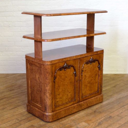 william iv pollard oak dumbwaiter - CATEGORY: ANTIQUE FURNITURE - DATED 19TH CENTURY
