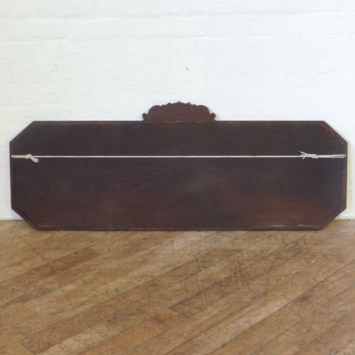 JACOBEAN STYLE OAK MIRROR - ADDITIONAL PHOTO 1