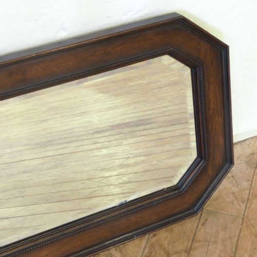 JACOBEAN STYLE OAK MIRROR - ADDITIONAL PHOTO 5