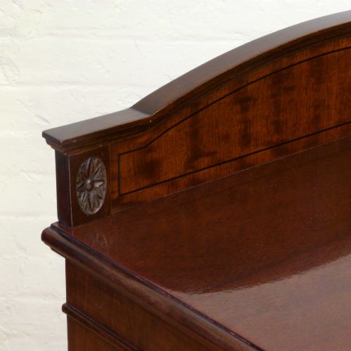 EDWARDIAN MAHOGANY MUSIC STATIONARY CABINET - ADDITIONAL PHOTO 5