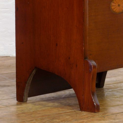 EDWARDIAN MAHOGANY NEWSPAPER RACK - ADDITIONAL PHOTO 1