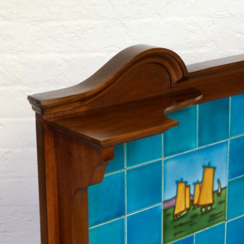 EDWARDIAN WALNUT WASHSTAND - ADDITIONAL PHOTO 6