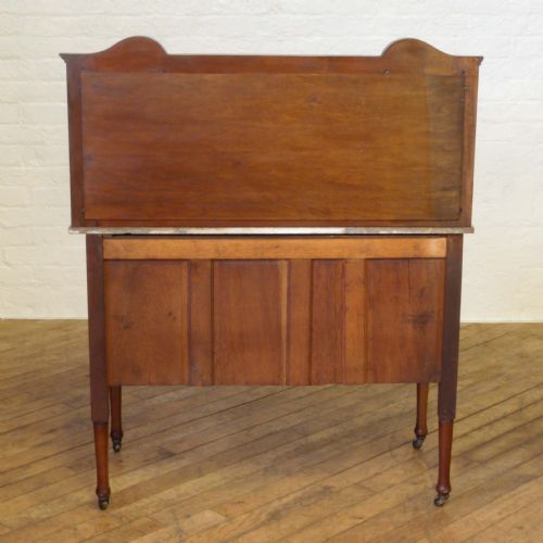 EDWARDIAN WALNUT WASHSTAND - ADDITIONAL PHOTO 10
