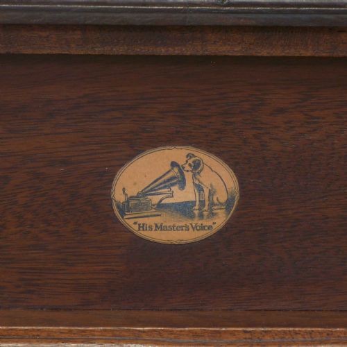 WINDUP BRASS HORNED GRAMOPHONE - ADDITIONAL PHOTO 1