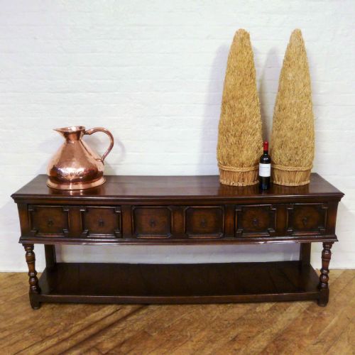 victorian oak dresser - CATEGORY: ANTIQUE SIDEBOARDS - DATED VICTORIAN