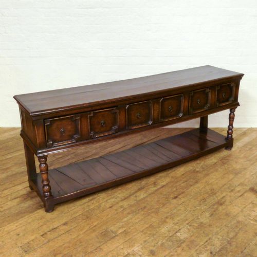 VICTORIAN OAK DRESSER - ADDITIONAL PHOTO 1