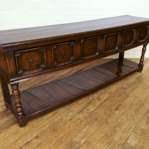 VICTORIAN OAK DRESSER - ADDITIONAL PHOTO 6