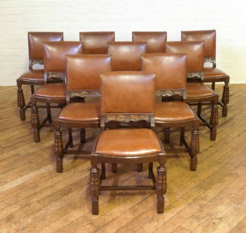 RARE 17 PIECE OAK SUITE - ADDITIONAL PHOTO 3