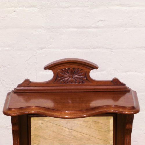 EDWARDIAN WALNUT COAL PURDONIUM - ADDITIONAL PHOTO 2
