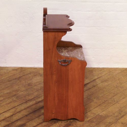 EDWARDIAN WALNUT COAL PURDONIUM - ADDITIONAL PHOTO 8