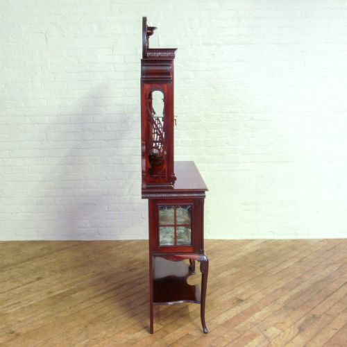 VICTORIAN MAHOGANY CABINET - ADDITIONAL PHOTO 8