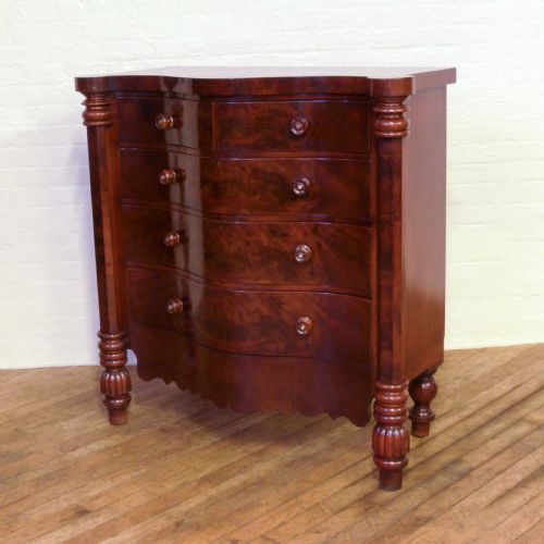victorian mahogany chest of drawers - CATEGORY: ANTIQUE CHEST OF DRAWERS - DATED VICTORIAN