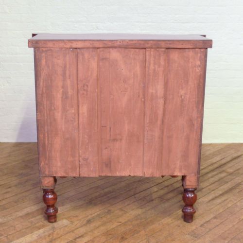 VICTORIAN MAHOGANY CHEST OF DRAWERS - ADDITIONAL PHOTO 1