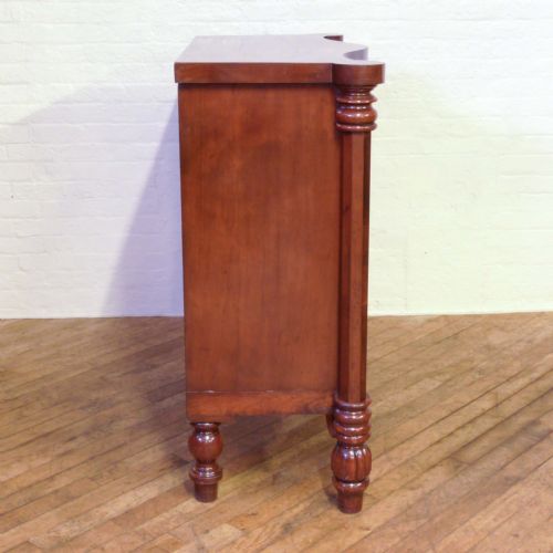 VICTORIAN MAHOGANY CHEST OF DRAWERS - ADDITIONAL PHOTO 8