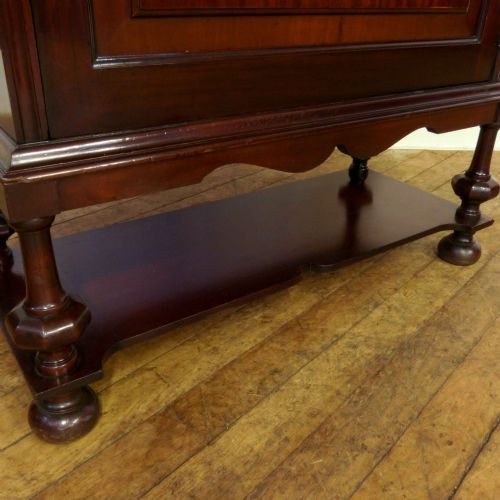 EDWARDIAN MAHOGANY HALLROBE - ADDITIONAL PHOTO 1