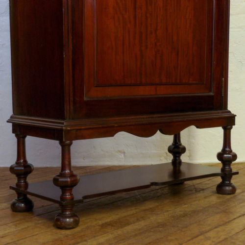 EDWARDIAN MAHOGANY HALLROBE - ADDITIONAL PHOTO 7
