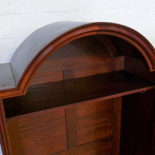 EDWARDIAN MAHOGANY HALLROBE - ADDITIONAL PHOTO 9