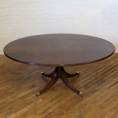 large mahogany regency revival table - CATEGORY: ANTIQUE TABLES - DATED 1920