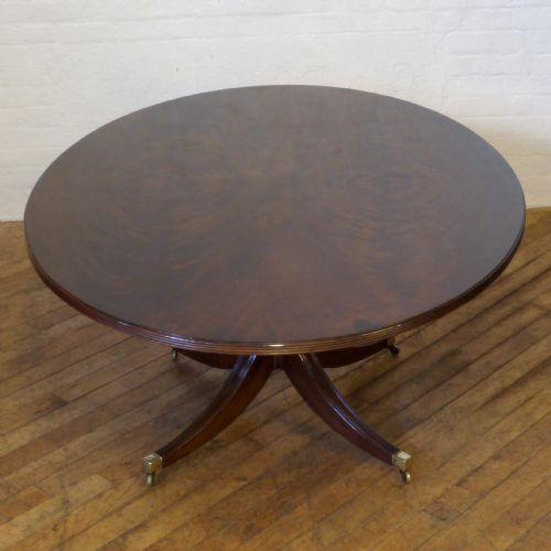 LARGE MAHOGANY REGENCY REVIVAL TABLE - ADDITIONAL PHOTO 1
