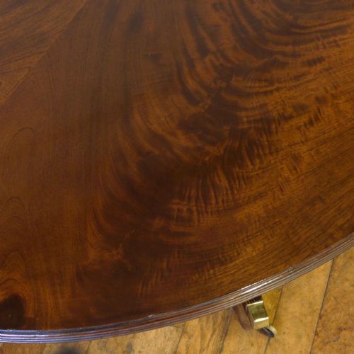LARGE MAHOGANY REGENCY REVIVAL TABLE - ADDITIONAL PHOTO 2