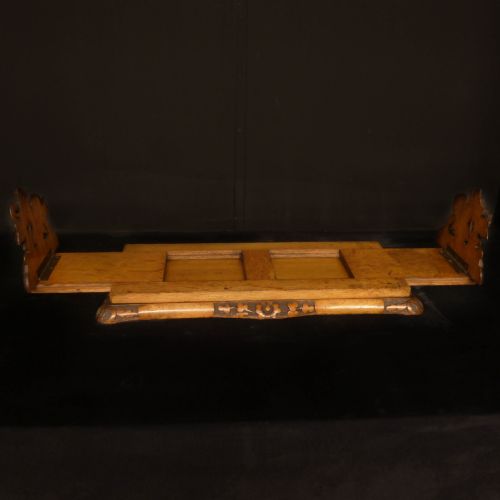 VICTORIAN OAK BOOK RACK - ADDITIONAL PHOTO 8