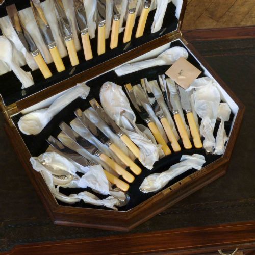 ART DECO CANTEEN OF CUTLERY - ADDITIONAL PHOTO 4