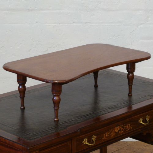victorian mahogany bedchair table - CATEGORY: ANTIQUE TABLES - DATED VICTORIAN