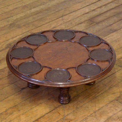 fine victorian lazy susan - CATEGORY: ANTIQUE MISCELLANEOUS - DATED VICTORIAN