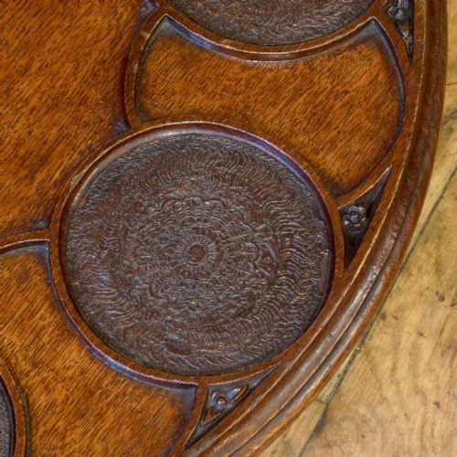 FINE VICTORIAN LAZY SUSAN - ADDITIONAL PHOTO 3