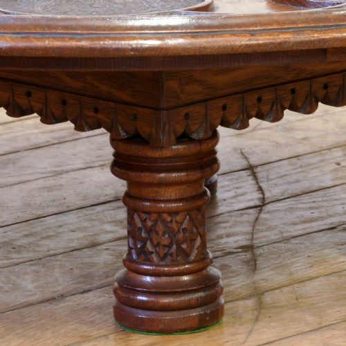 FINE VICTORIAN LAZY SUSAN - ADDITIONAL PHOTO 5