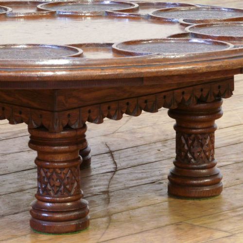 FINE VICTORIAN LAZY SUSAN - ADDITIONAL PHOTO 6