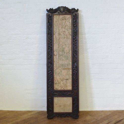 VICTORIAN OAK DRAUGHT SCREEN - ADDITIONAL PHOTO 2