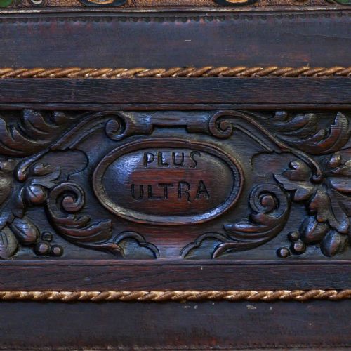 VICTORIAN OAK DRAUGHT SCREEN - ADDITIONAL PHOTO 9