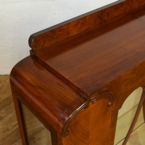 ART DECO WALNUT CABINET - ADDITIONAL PHOTO 5