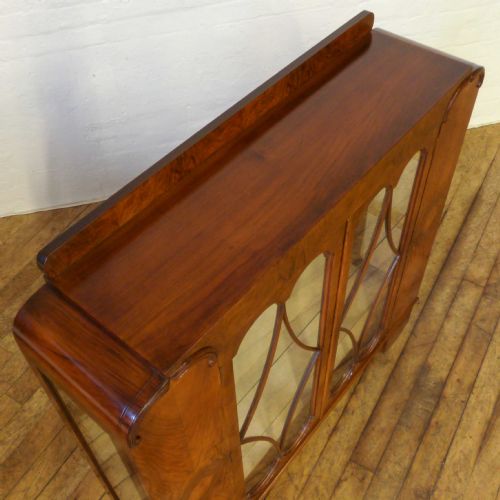 ART DECO WALNUT CABINET - ADDITIONAL PHOTO 6