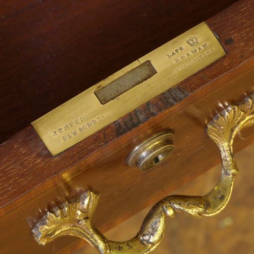 VICTORIAN MAHOGANY ROLL TOP DESK - ADDITIONAL PHOTO 3