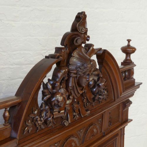 19TH CENTURY WALNUT FRENCH BED - ADDITIONAL PHOTO 7